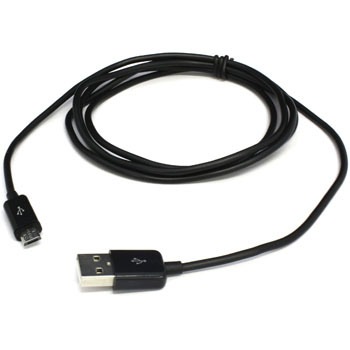 QX-043BK microUSB�R�l�N�^�Ή�USB�P�[�u�� �N�I���e�B�g���X�g�W���p�� �[�d�E�f�[�^�]���p 19010137