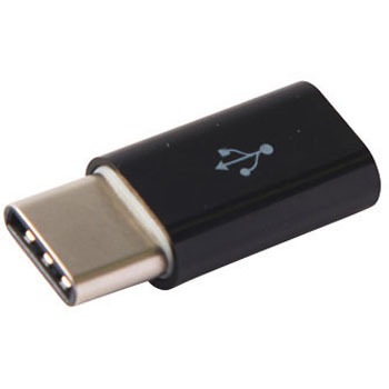 QTC-062BK USB2.0Type-Cコネクタ対応microUSB変換アダプタ クオリティトラストジャパン 19010593