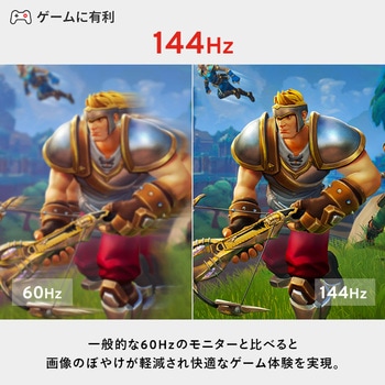 PX32U Wave White ゲーミングモニター 32インチ 144Hz 4K Fast IPSパネル 1ms(GTG) Pixio