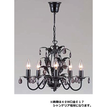 5灯シャンデリア 東京メタル