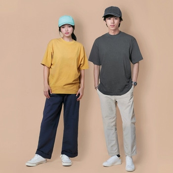 6.5オンスピグメントダイTシャツ LIFEMAX