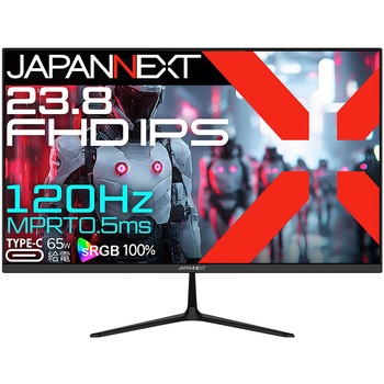ゲーミング液晶ディスプレイ 23.8型/1920×1080/HDMI×1、DP×1、USB Type-C×1/ブラック/スピーカー有/2年保証 JAPANNEXT