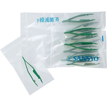 γ線滅菌済み バイオプラスチックピンセット 三商