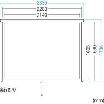 プロジェクタースクリーン サンワサプライ 【通販モノタロウ】