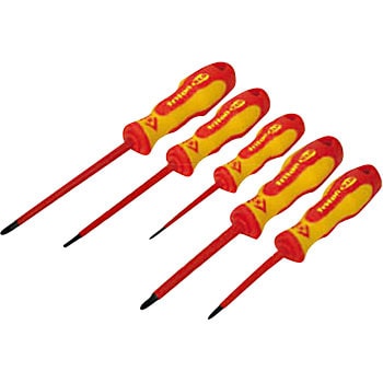 VDE絶縁スクリュードライバーセット C.K TOOLS