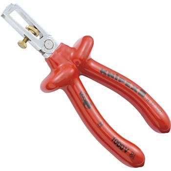 1117-160 絶縁エンドワイヤーストリッパー 1000V KNIPEX(クニペックス) 19068062