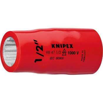 (1/2SQ)絶縁ソケット 1000V KNIPEX(クニペックス)