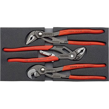 KNIPEX（クニペックス）:プライヤーセット ウレタントレイ入り