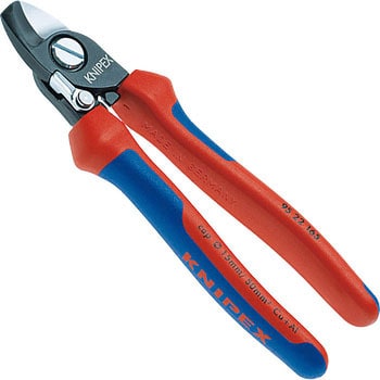 便利 クニペックス KNIPEX 9522-165 ケーブルカッター バネ付 401