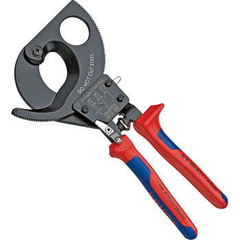 KNIPEX（クニペックス）9532-100 ケーブルカッター（ラチェット式