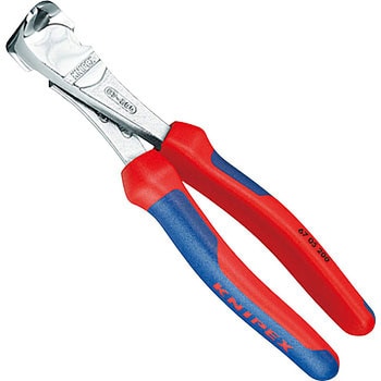 6705-140 ハイレバーエンドニッパー 1丁 クニペックス(KNIPEX) 【通販