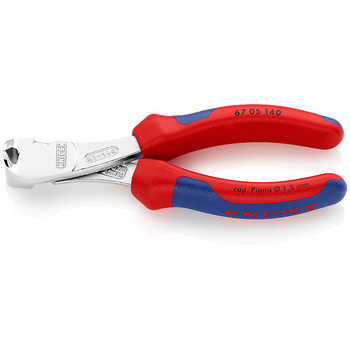 6705-140 ハイレバーエンドニッパー 1丁 クニペックス(KNIPEX) 【通販