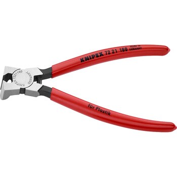 7221-160 プラスチック用ニッパー 85° 1丁 クニペックス(KNIPEX