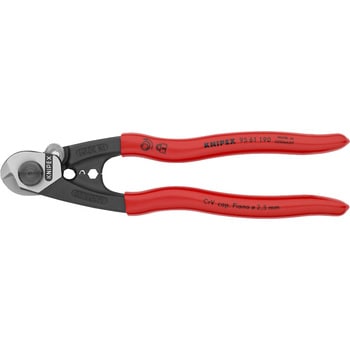 9561-190 ワイヤーロープカッター 1丁 クニペックス(KNIPEX) 【通販