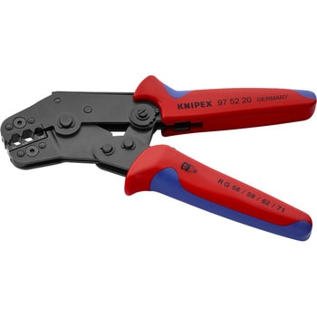 9752-20 圧着ペンチ 1丁 クニペックス(KNIPEX) 【通販サイトMonotaRO】