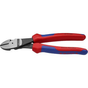 強力型斜ニッパー(ベントタイプ) KNIPEX(クニペックス)