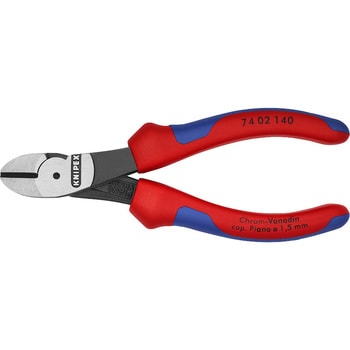 強力型斜ニッパー(硬線用) クニペックス(KNIPEX) 斜めニッパー 【通販