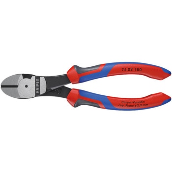 強力型斜ニッパー(硬線用) KNIPEX(クニペックス)