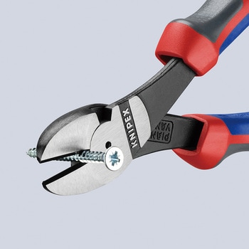 強力型斜ニッパー(硬線用) KNIPEX(クニペックス)