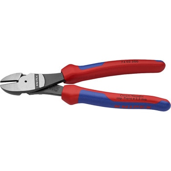 強力型斜ニッパー(硬線用) KNIPEX(クニペックス)