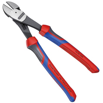 強力型斜ニッパー(硬線用) KNIPEX(クニペックス)