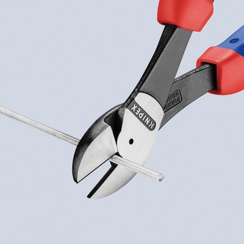 強力型斜ニッパー(硬線用) KNIPEX(クニペックス)