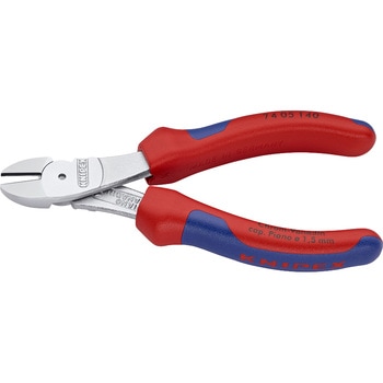 強力型斜ニッパー(硬線用) KNIPEX(クニペックス)