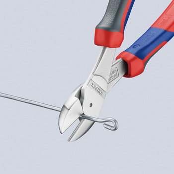 強力型斜ニッパー(硬線用) KNIPEX(クニペックス)