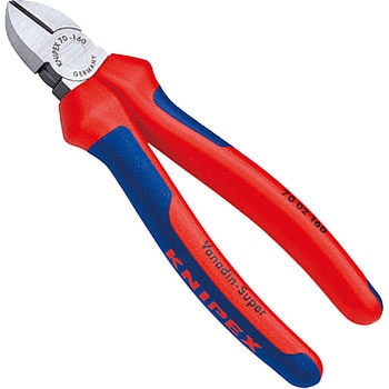 7002-160 斜ニッパー 1丁 クニペックス(KNIPEX) 【通販モノタロウ】