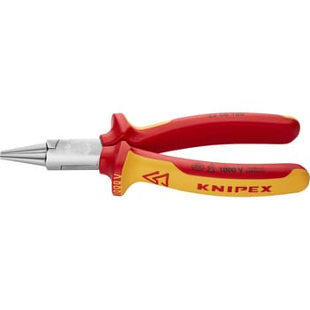 2206-160 絶縁丸ペンチ 1000V 1丁 クニペックス(KNIPEX) 【通販