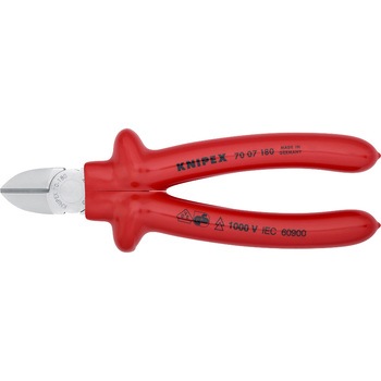 絶縁斜ニッパー 1000V KNIPEX(クニペックス)