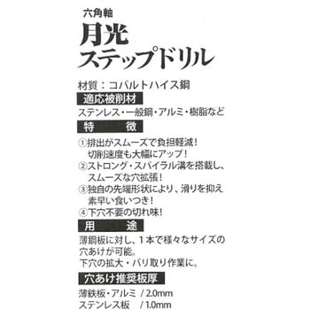 月光ステップドリル ビックツール