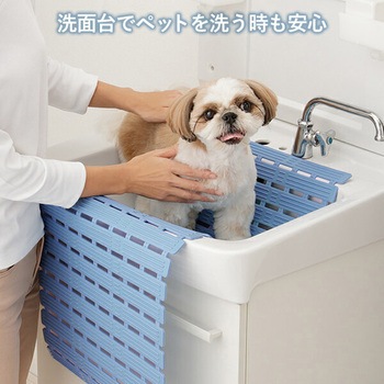 滑り止め風呂マット 小さくたためるお風呂のスノコ メイダイ