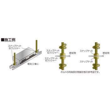 ステンレス スナップナット 単品仕様 イイファス