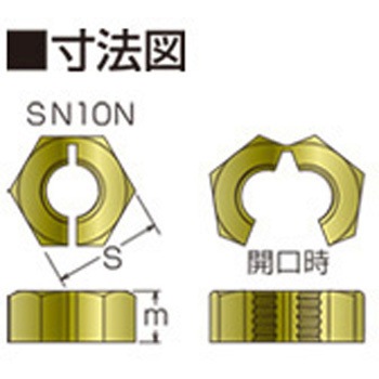 ステンレス スナップナット 単品仕様 イイファス