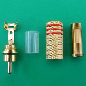 金メッキ仕様 RCAプラグ 共立電子産業