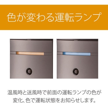 送風機能付ファンヒーター コイズミ