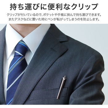 タッチペン 導電性繊維タイプ ブラック ストラップホールつき 持ち運びに便利なクリップつき MSソリューションズ