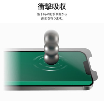 iPhone 16e/iPhone 14/iPhone 13 保護フィルム 覗き見防止 左右180° MSソリューションズ