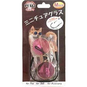 レトロラウンドメガネ ペットアイ