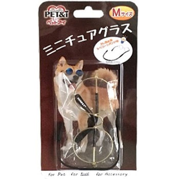 レトロラウンドメガネ ペットアイ