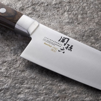 関孫六 べにふじ 三徳165mm 貝印