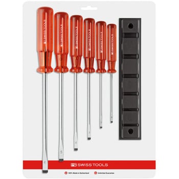 ドライバーセット 台紙付 PB SWISS TOOLS グリップドライバー 【通販