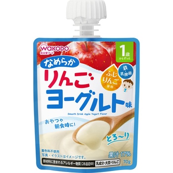 和光堂 1歳からのMYジュレドリンク なめらかりんごヨーグルト味 和光堂