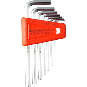 ホルダー付六角棒レンチセット(パックナシ) PB SWISS TOOLS
