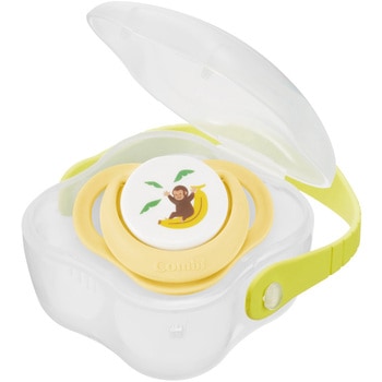 TTおしゃぶり入眠ナビケース付M(YE) コンビ