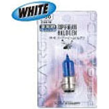 二輪車用スーパービーム ハロゲンバルブ (MH6)  12V 30/30W [ホワイト] POLARG