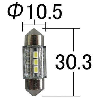 Led 室内灯 ルームランプ ピンク Polarg 車用ルームランプ マップランプ用電球 通販モノタロウ Pp