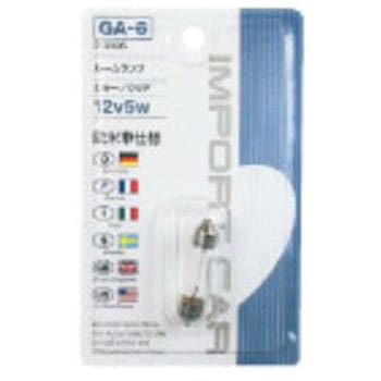 インポートカーバルブ 12V 5W [クリア] POLARG