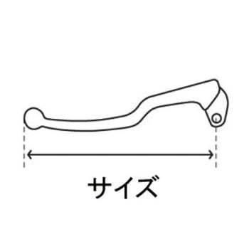 レバー ブレーキ アジャスタ カワサキ シルバー - KIJIMA(キジマ)